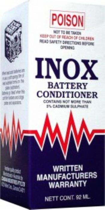 Cargador(regenerador)de baterias INOX-mx2